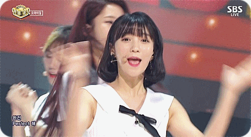 오마이걸 인기가요.gif | 인스티즈