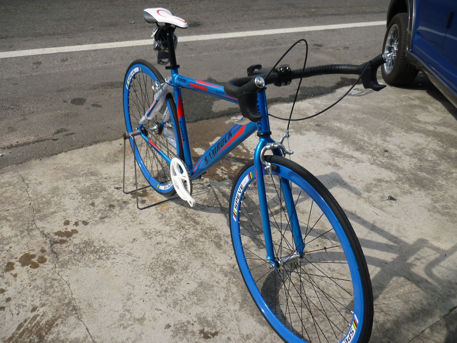 ytwocycle Trading Fixie Bike Samrock (with Brakes)