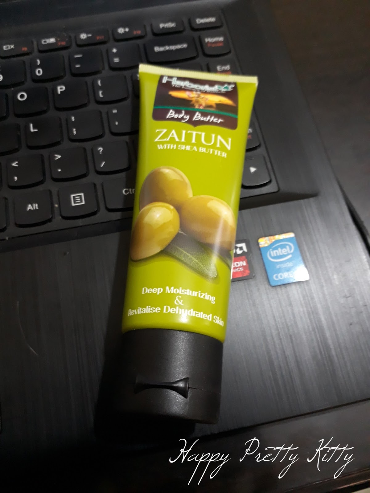 Happy Pretty Kitty Review Herborist Body Butter Zaitun