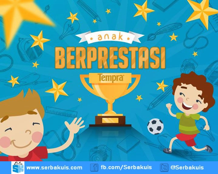 Kontes Anak Berprestasi Tempra Berhadiah Voucher Gramedia per Minggu