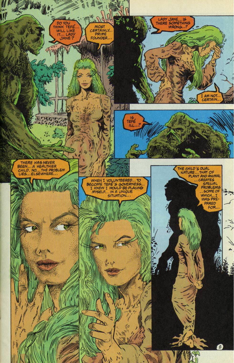 Swamp Thing (1982) Issue #122 #130 - English 9