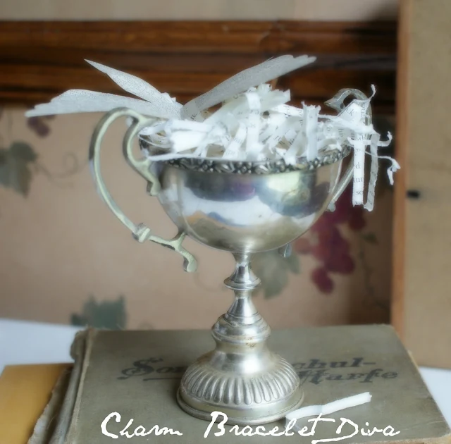 Vintage silver cups can serve as substitute for vintage trophy 