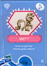 My Little Pony Wave 4 Rarity Blind Bag Card