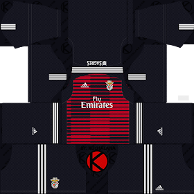 SL Benfica 2018/19 Kit - Dream League Soccer Kits