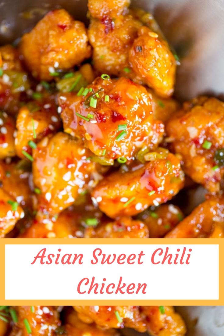 Asian Sweet Chili Chicken | Salty Sweet Recipes