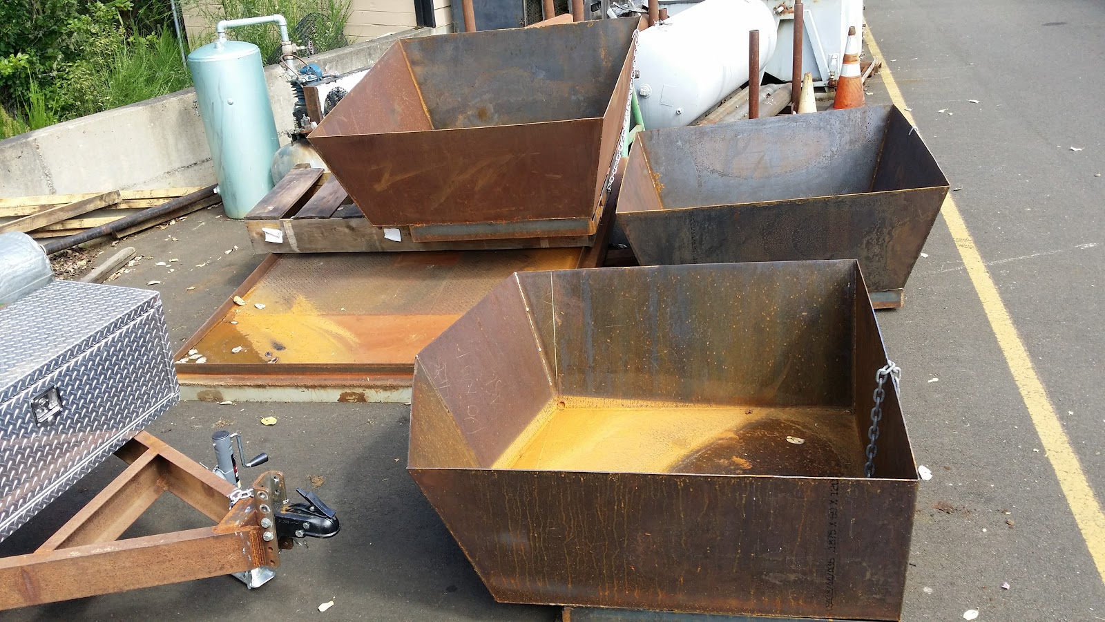 Umpqua Biochar Education Team Farm Kilns Complete