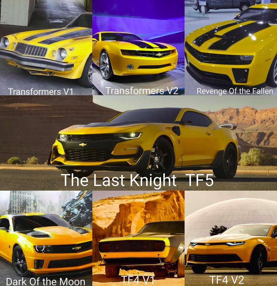 MUSCLE CAR COLLECTION The Evolution of Bumblebee Transformer