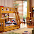 Giường 3 tầng gỗ cao cấp cho bé 