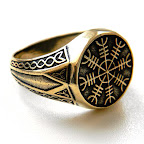 купить кольцо агисхьяльм скандинавские кельтские украшения бронза