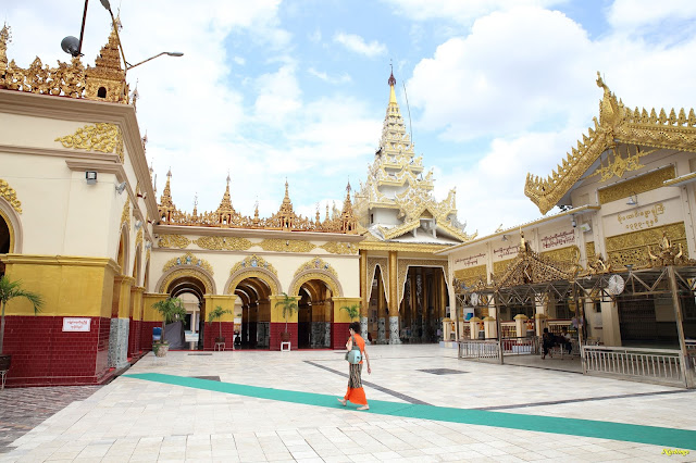 10-08-16. Mingun, monasterio Shwe In Bin, templo Mahamuni Buda y mercado Zay Cho - Objetivo Birmania (9)