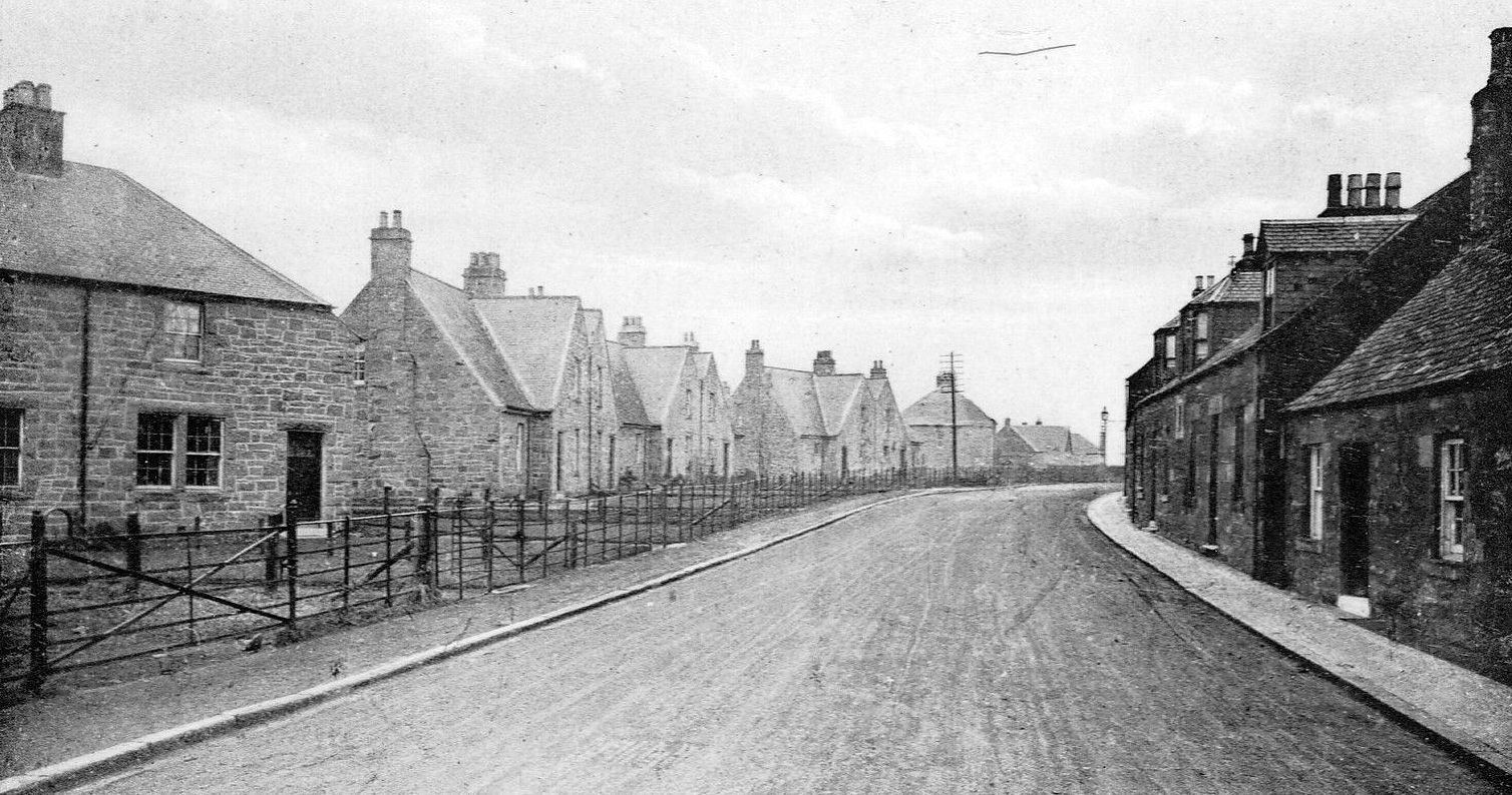 Tour Scotland Old Photograph Stuart Crescent Coupar Angus Perthshire