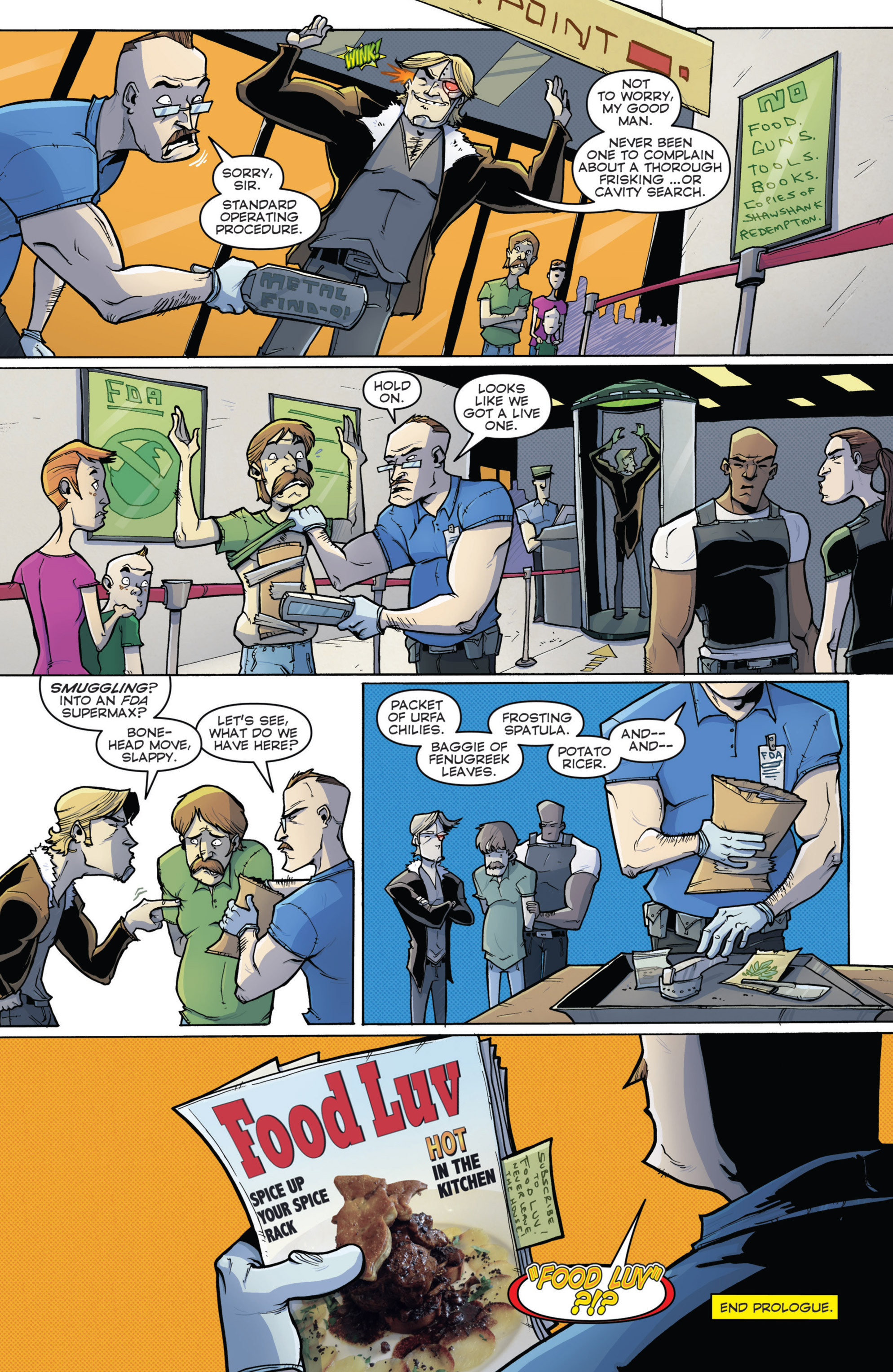 Read online Chew comic -  Issue #37 - 4