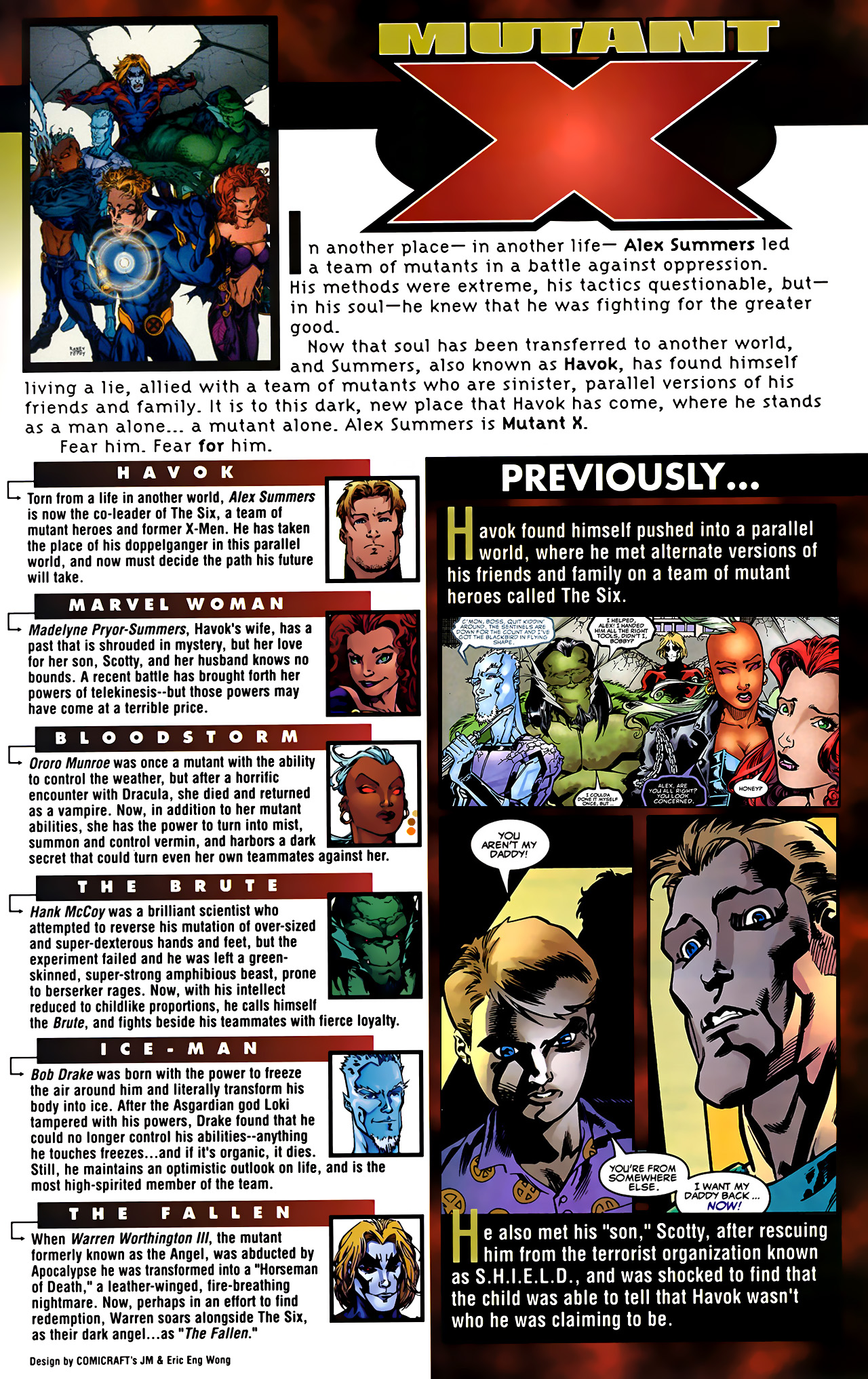 Read online Mutant X comic -  Issue #2 - 3