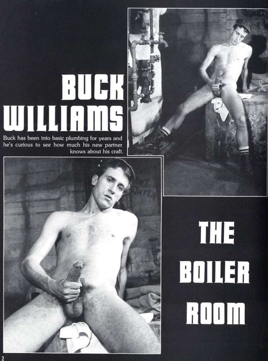 Retro Porn Buck - RETRO STUDS: DEAN GOODMAN and BUCK WILLIAMS in THE BOILER ...