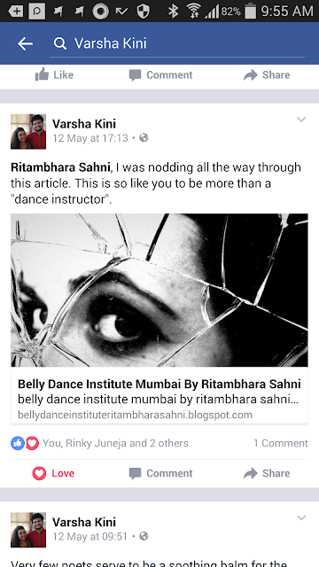RITAMBHARA SAHNI'S BELLY DANCE INSTITUTE MUMBA