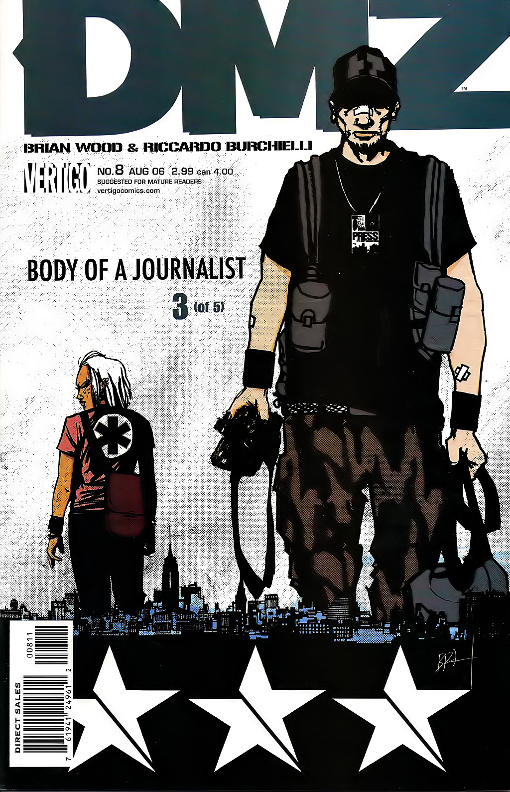 Read online DMZ (2006) comic -  Issue #8 - 1