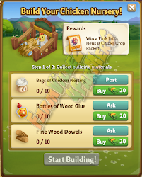 farmville items farmers collected required start