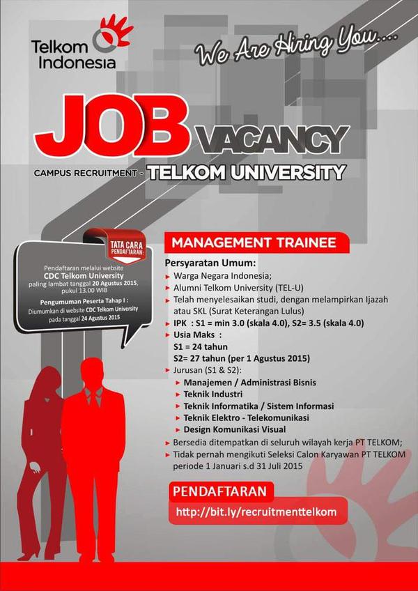 Rekrutmen Telkom Pengumuman
