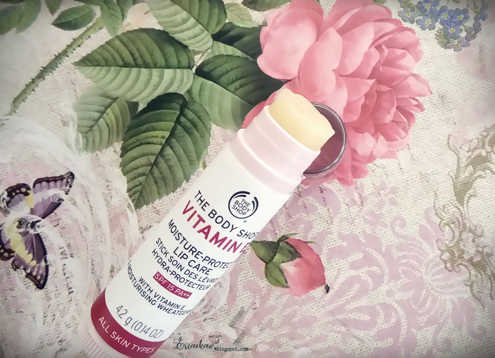REVIEW The Body Shop Vitamin E Lip Care SPF 15 PA++ Vier