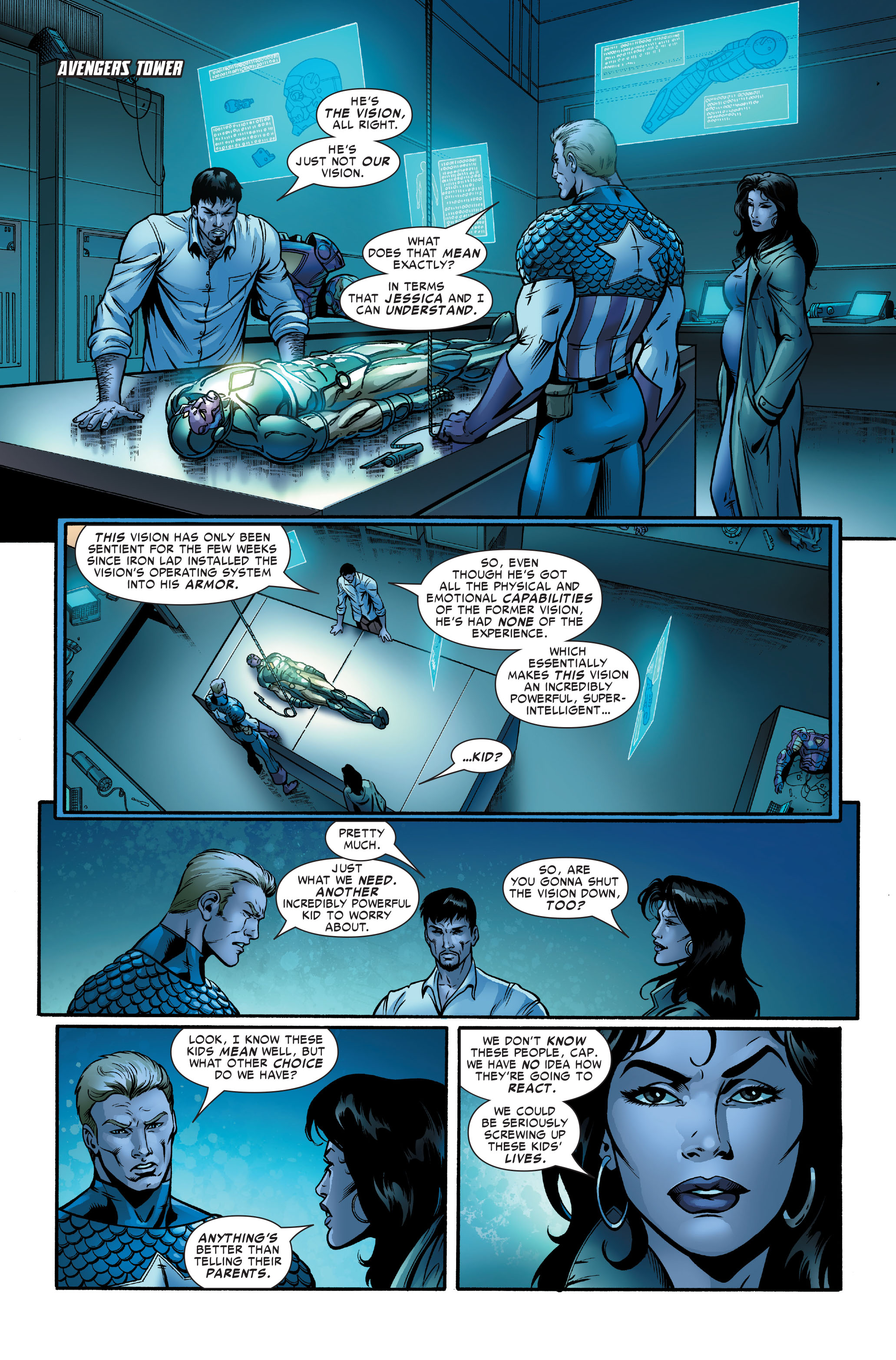 Read online Young Avengers (2005) comic -  Issue #7 - 12