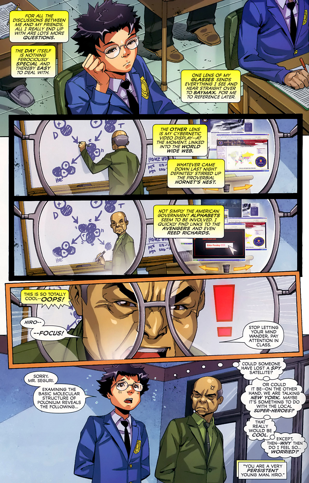 Read online Big Hero 6 (2008) comic -  Issue #1 - 9