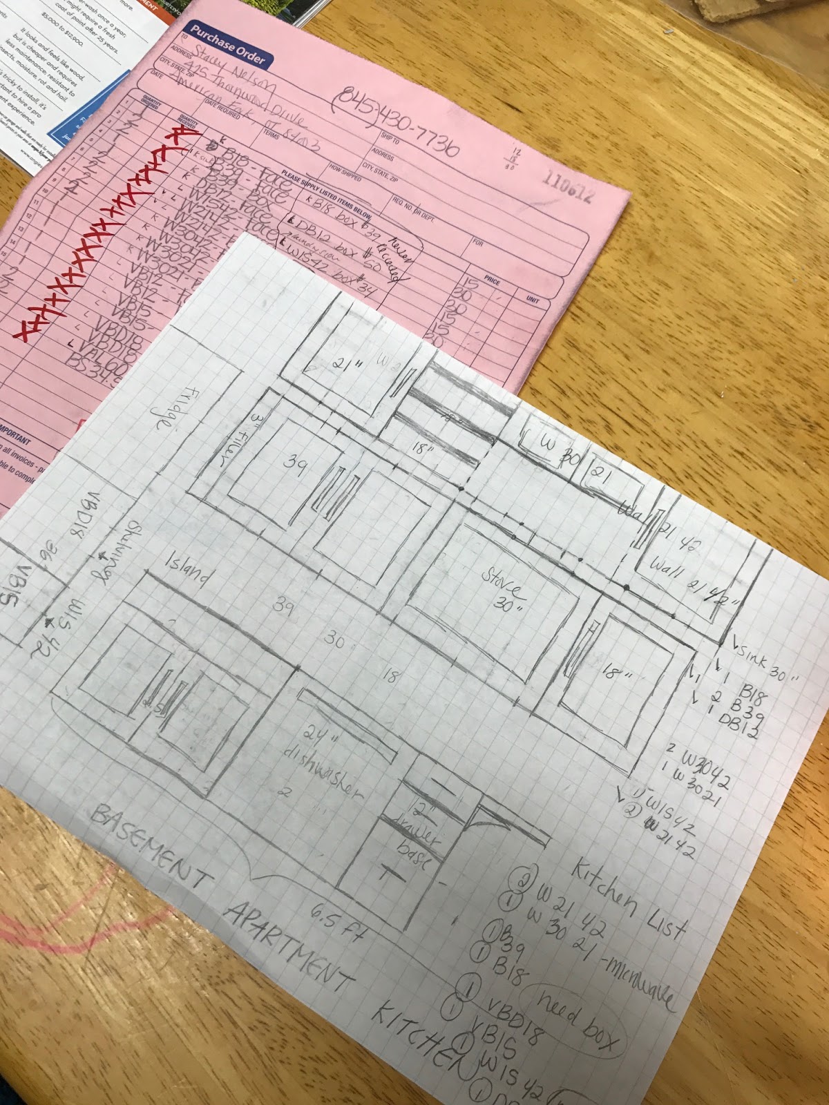 I Heart Graph Paper Kitchen & Laundry Designs