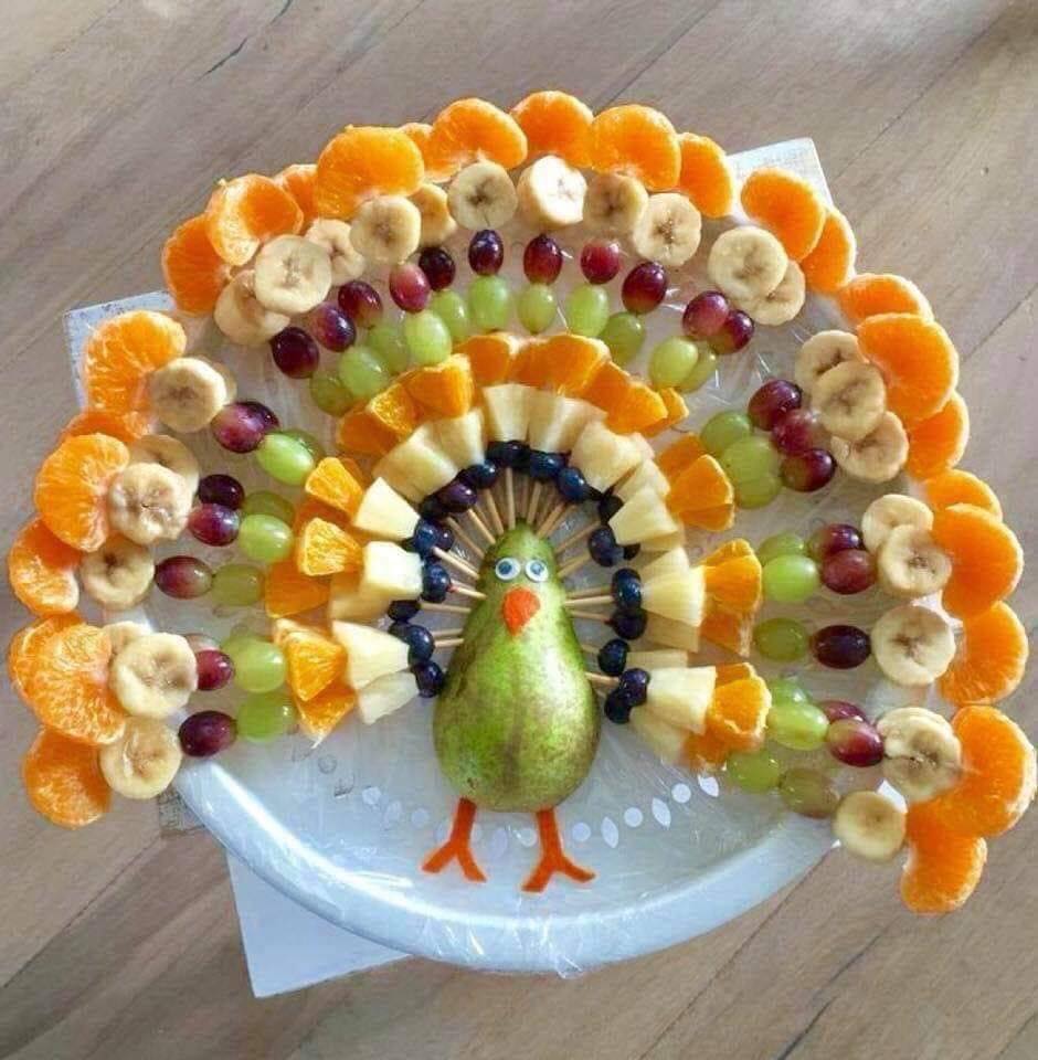 Yours in...: #742 Thanksgiving food art
