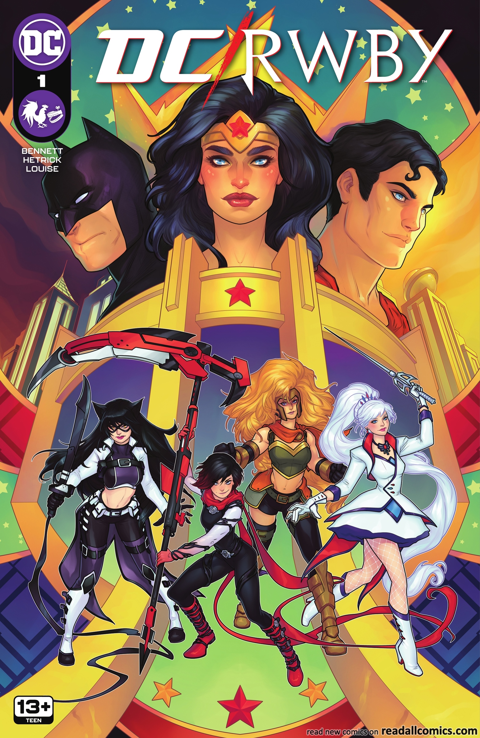 DC- RWBY 001 (2023) | Read All Comics Online