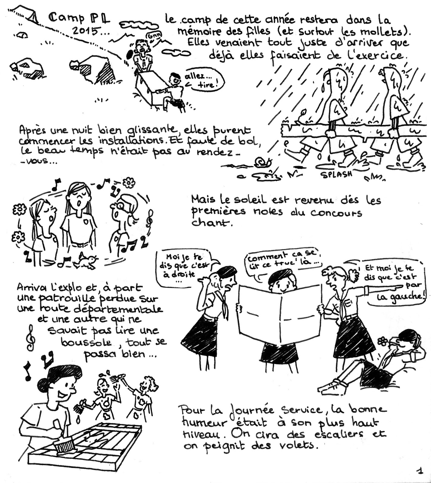 BLOG DE FLAVIE "FBrand" Vive les camps d'été!