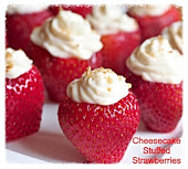 Cheesecake Stuffed Strawberries