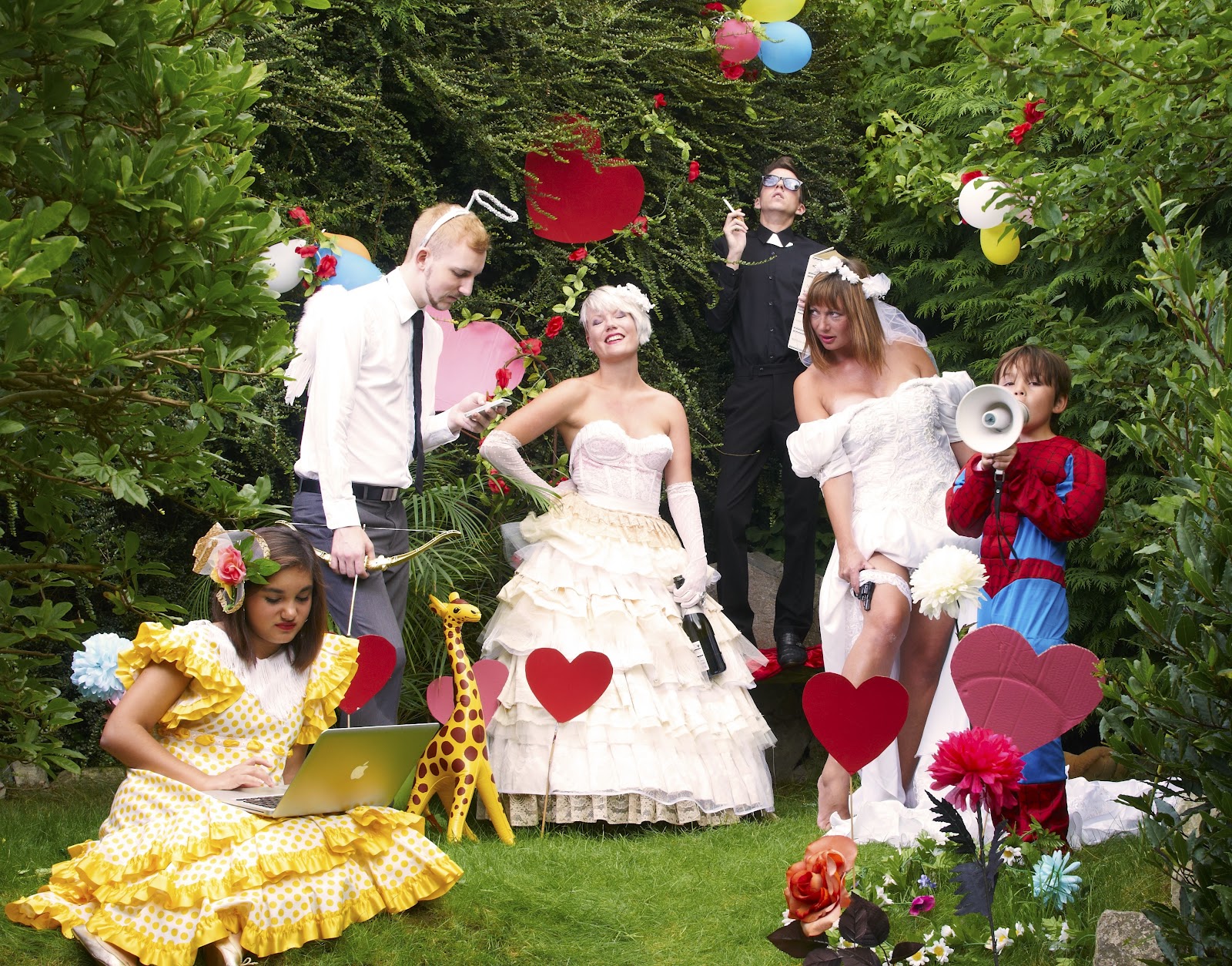 The Krumble Empire Sarah and Jane's Kitsch Wedding!