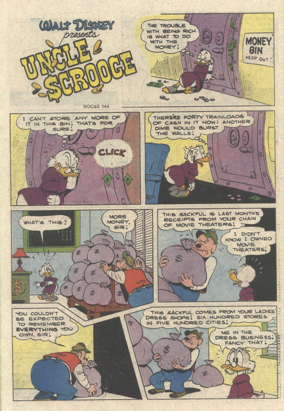 Read online Uncle Scrooge (1953) comic -  Issue #216 - 23