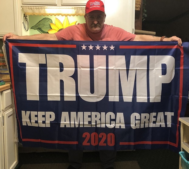 Trump 2020 Flag ~