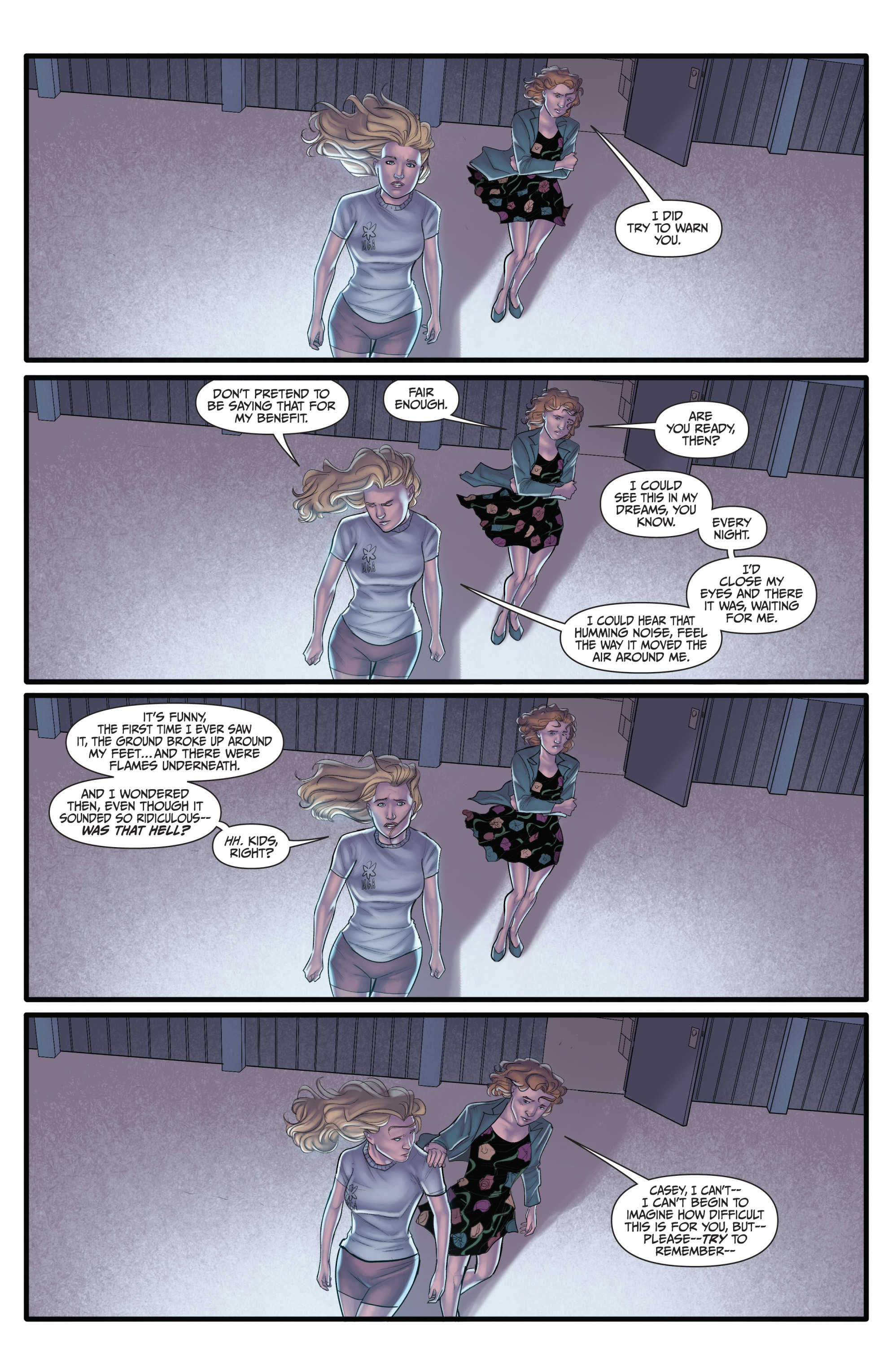 Read online Morning Glories comic -  Issue #28 - 7