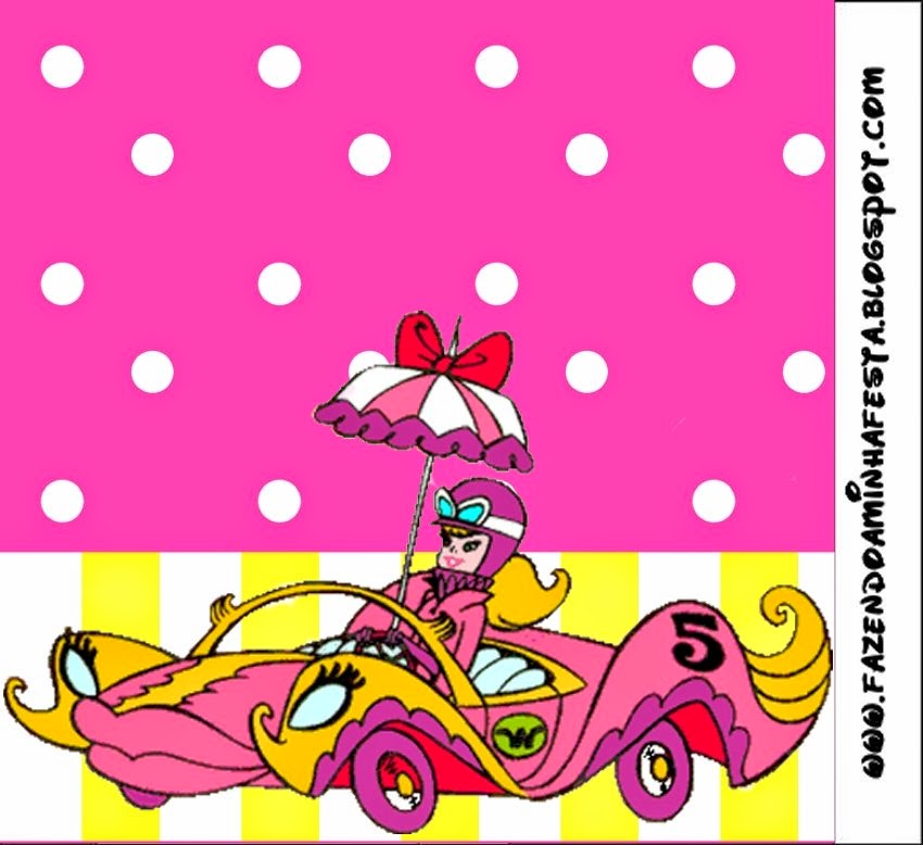 Penelope Glamour Retro: Etiquetas para Candy Bar para Imprimir Gratis. Etiquetas de Penelope Glamour Retro para imprimir gratis.