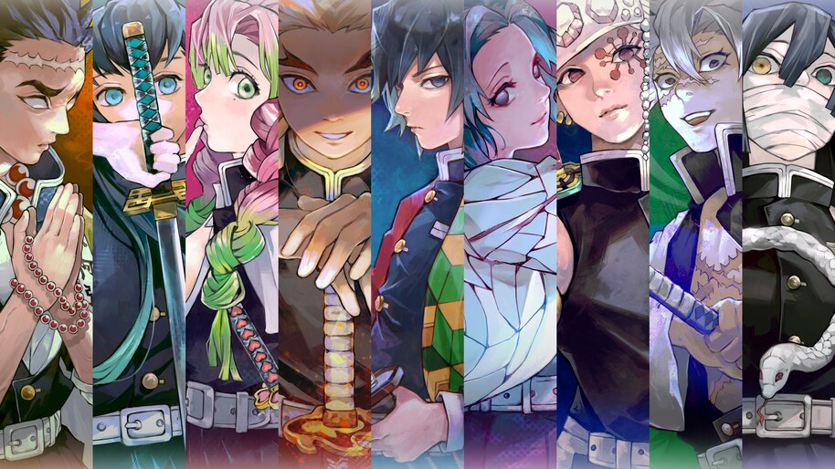 Kimetsu no Yaiba, Hashira, All Members, The Pillars, 8K, #3.1014