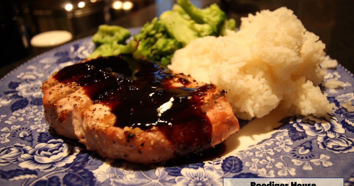 The Roediger House Meal No. 1618 Grilled Tuna Steaks with Soy