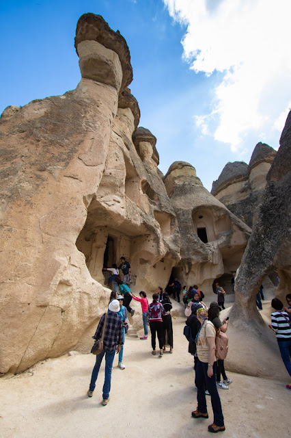 Camini delle fate a Pasabagi-Cappadocia