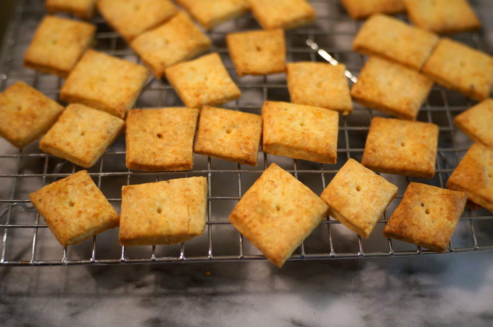 Asiago Cheese Crackers