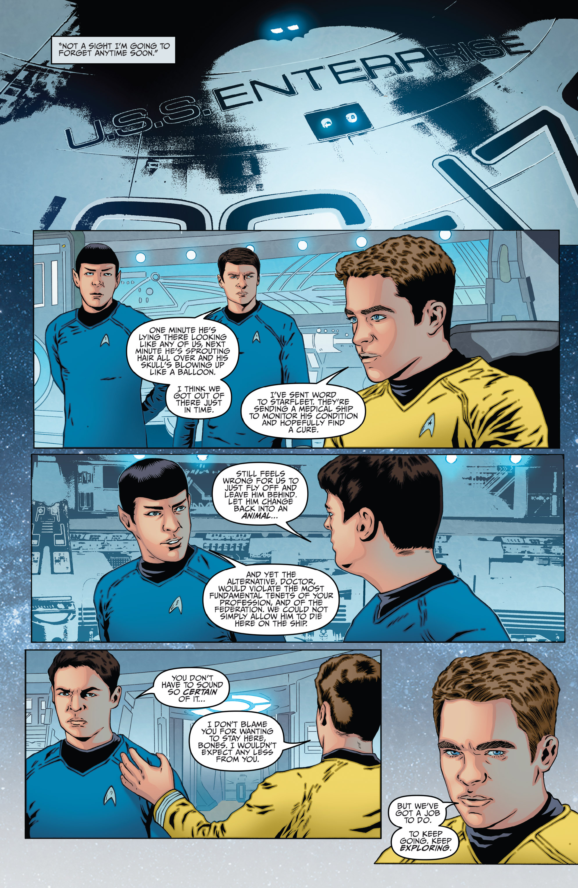 Read online Star Trek (2011) comic -  Issue #34 - 23