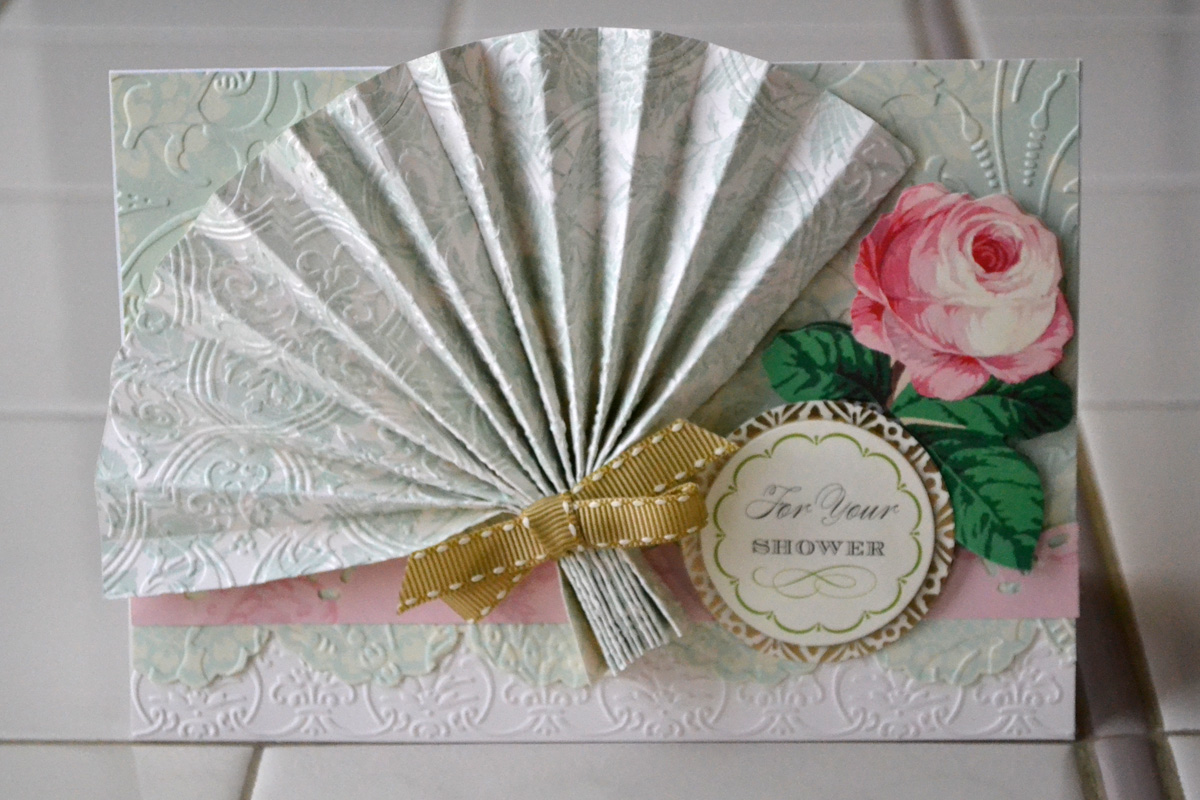 Aly Dosdall anna griffin cuttlebug embossing folders, part 1