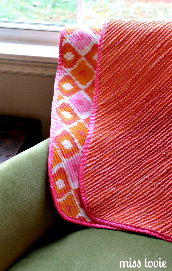 Miss Lovie Faux Chenille Baby Blanket