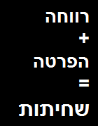 רווחה והפרטה שווה שחיתות