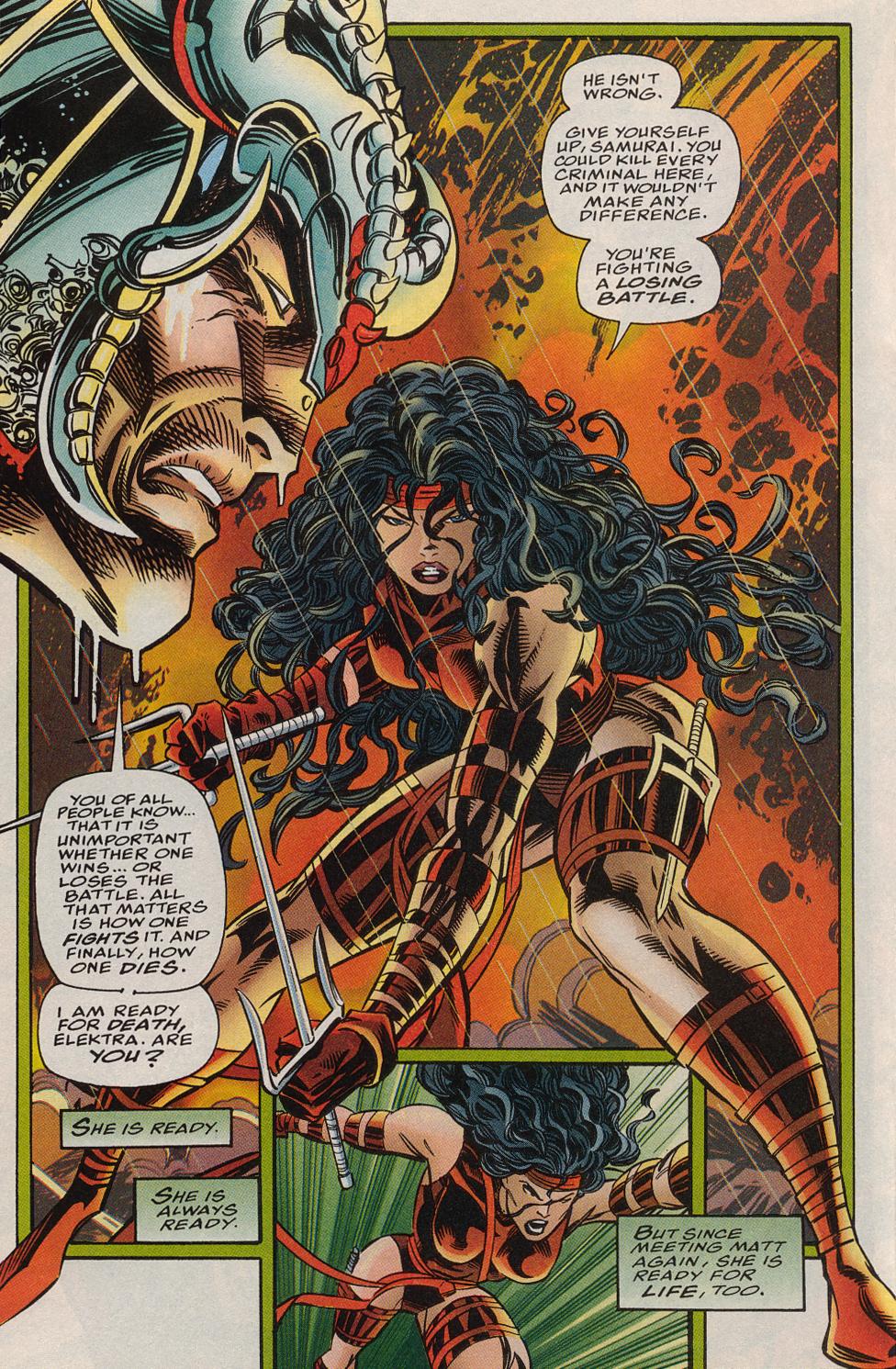 Elektra (1996) Issue #13 - Seppuku (American Samurai Part 3) #14 - English 12