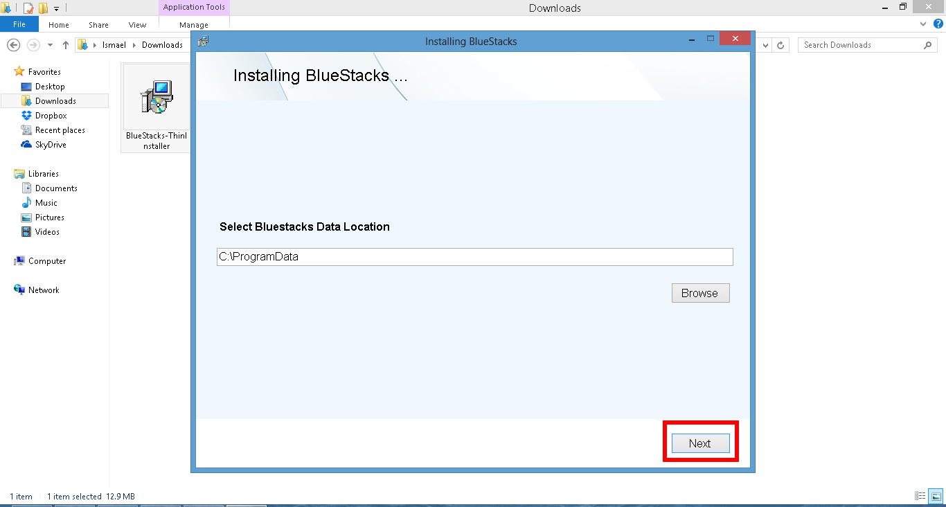 bluestacks installer