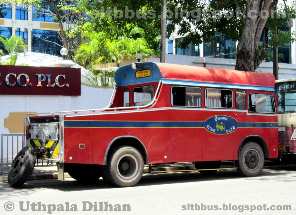 SLTB buses - ශ්‍රී ලංගම බස්: SLTB breakdown service - Moratuwa depot
