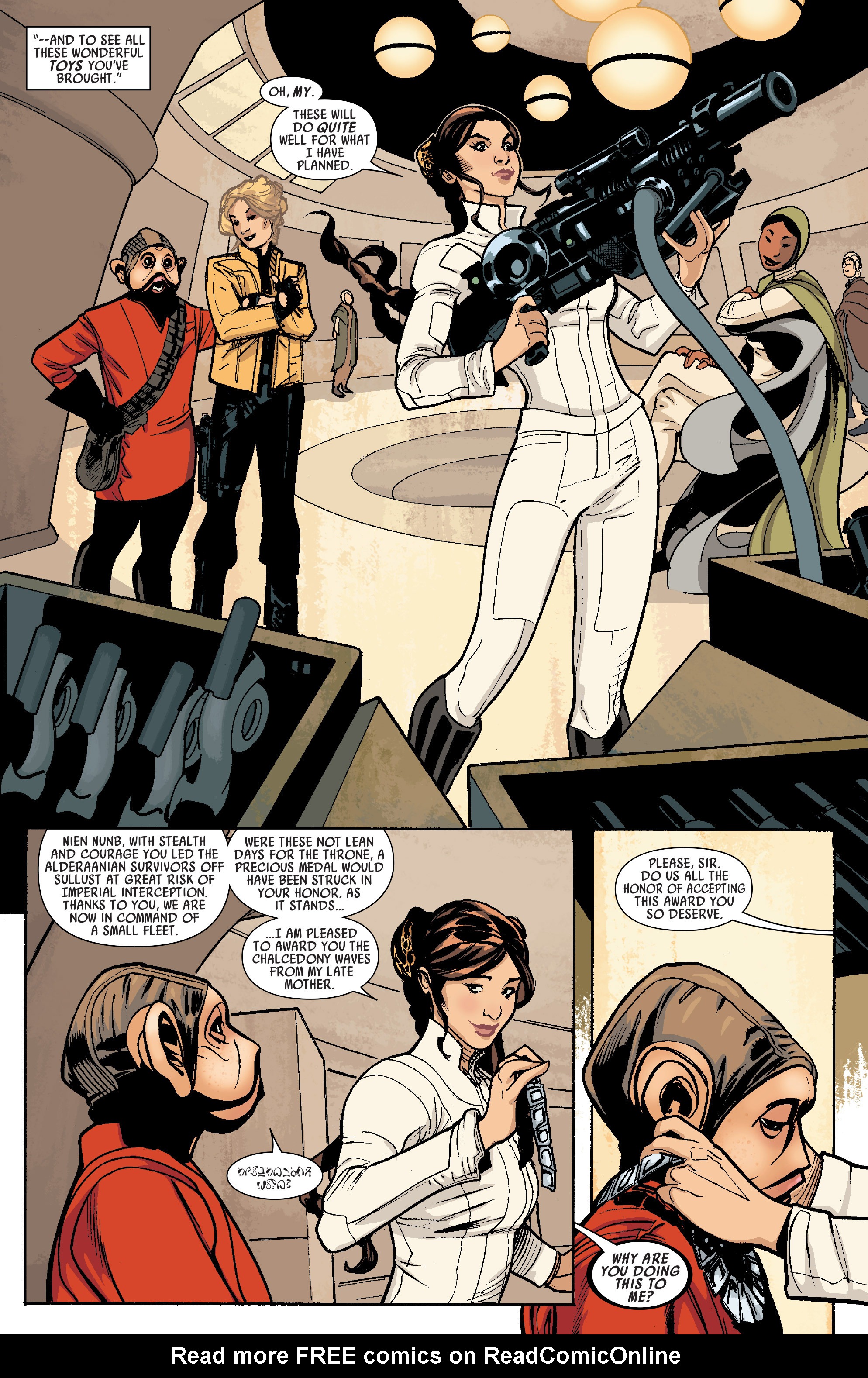 Read online Princess Leia comic -  Issue #4 - 4