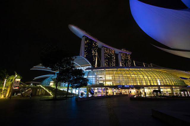 Art Science Museum e Marina bay Sands-Singapore