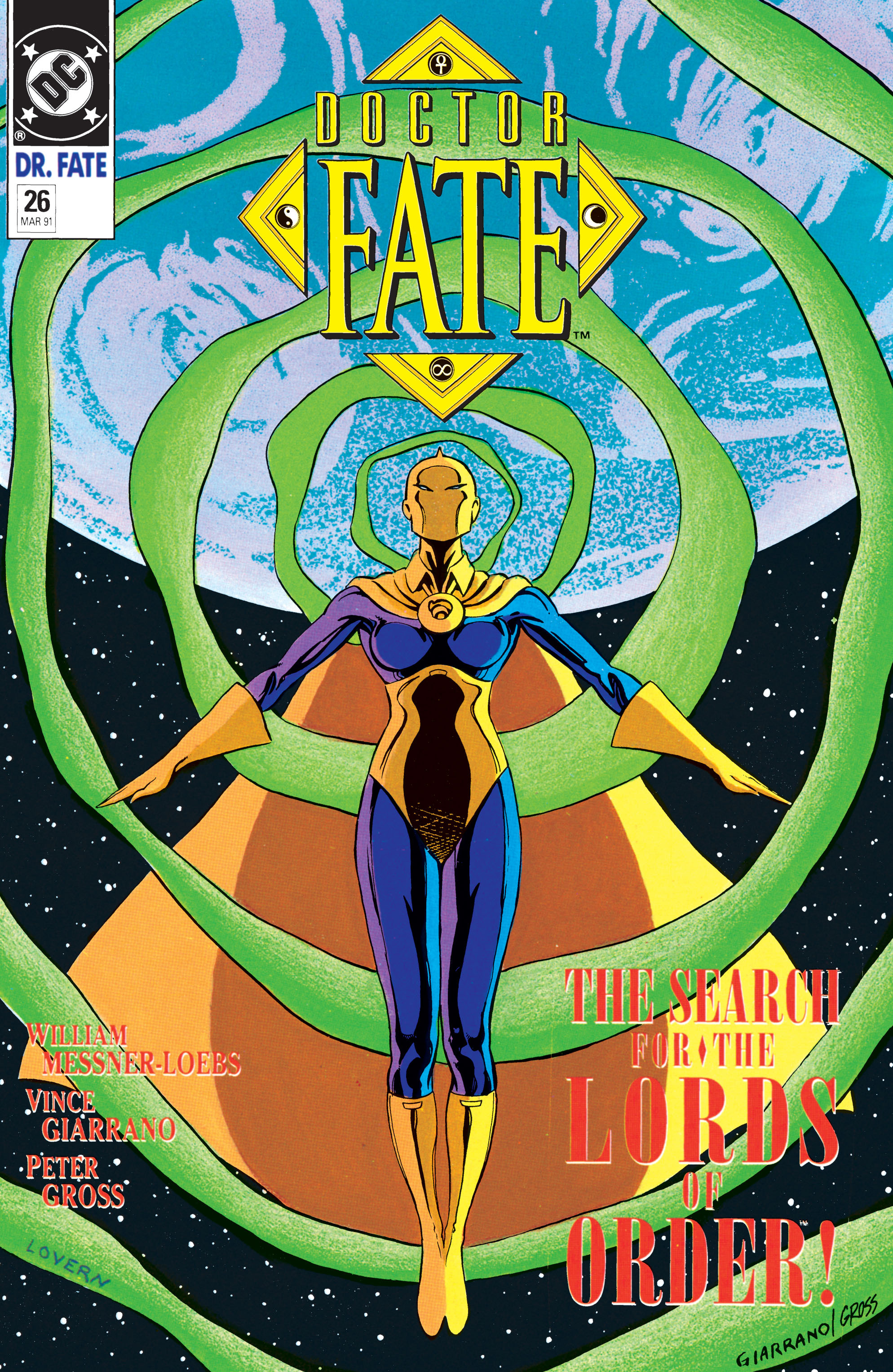 Read online Doctor Fate (1988) comic -  Issue #26 - 1