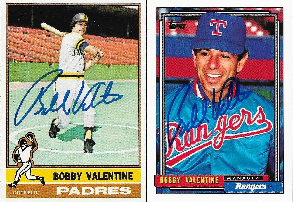 foul bunt: TTM Success - Bobby Valentine